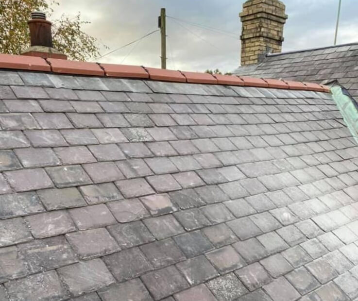Slate roof repair in Tynemouth